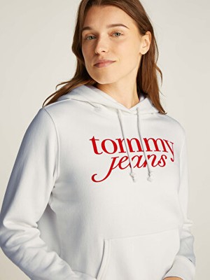 Tommy Hilfiger Tjw Reg Ess Logo Hoodıe Ext