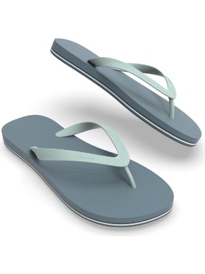 Decathlon Olaian Erkek Parmak Arası Terlik - Mavi/Gri- 500