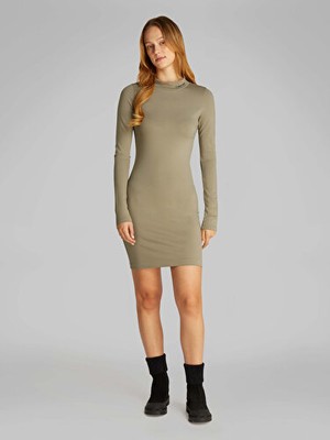 Calvin Klein Logo Elastıc Mılano Dress