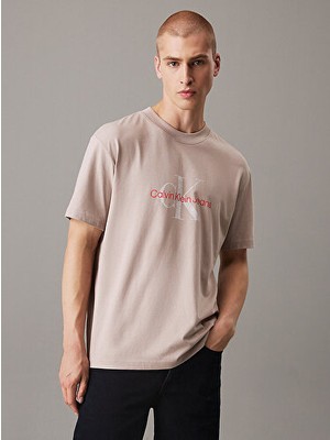 Calvin Klein Textured Monologo Tee