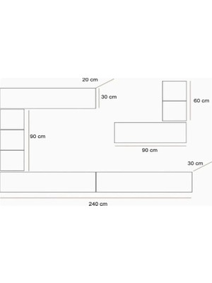 Maxvivo Amata Mdf Tv Ünitesi