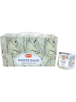 Ynt İthalat White Sage Back Flow Cones