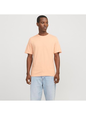 Jack & Jones Erkek Bisiklet Yaka Basic Tisört - Organic