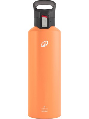 Decathlon Quechua Outdoor Alüminyum Matara - 1 L - Turuncu - 500