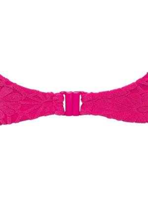 DeFacto Fall in Love Regular Fit Çiçekli Jakarlı Bikini Üstü B6901AX24SM