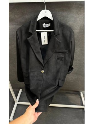 Süet Blazer Ceket