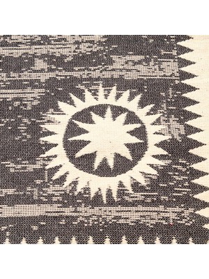 Evidea Soft Borgar Çift Taraflı Kilim - Krem - 80X150 cm