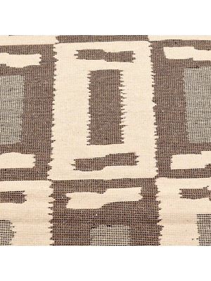 Evidea Soft Lindos Çift Taraflı Kilim - Ekru - 60X90 cm