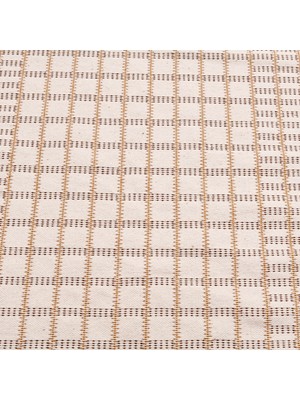 Evidea Soft Tihany Çift Taraflı Kilim - Ekru - 80X150 cm