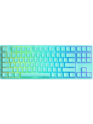 AKKO 5087S-SP QMK Mint TKL RGB Hotswap Mekanik Gaming Klavye