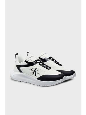 Calvin Klein Logolu Kalın Tabanlı Sneaker Ayakkabı YM0YM0096801W Erkek Ayakkabı YM0YM00968 01W