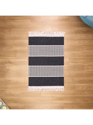 Evidea Soft Amari Çift Taraflı Mutfak Halısı - Ekru - 60X90 cm