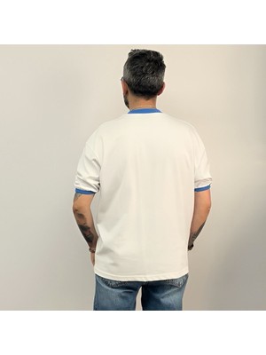 Radio Station Baskılı Oversize T-Shirt