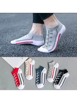 Converse 5'li Patik Çorap Seti - Spor ve Günlük Kullanım Için Ideal