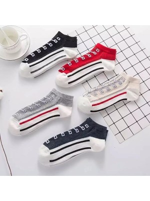 Converse 5'li Patik Çorap Seti - Spor ve Günlük Kullanım Için Ideal