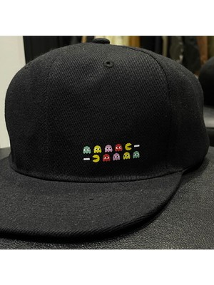 Higo Pacman Desenli Snapback Şapka