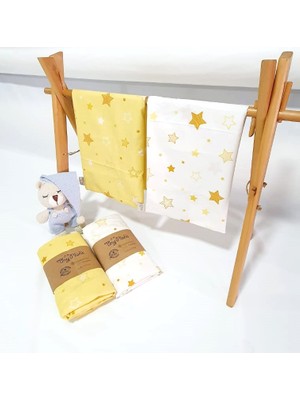 Tiny Plans Ikili Lastikli Bebek - Çocuk Çarşaf - Yastık Kılıfı Takımı