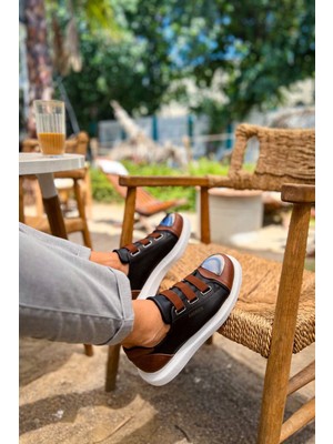 Chekich CH251 Gbt Mirror Furry Erkek Ayakkabı Sıyah/taba