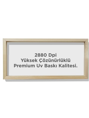 Reklam Ofisi - Mustafa Kemal Atatürk, Imzalı Modern Premium Kanvas Tablo