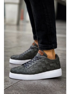 Chekich CH209 Obt Vimini Erkek Ayakkabı Antrasıt