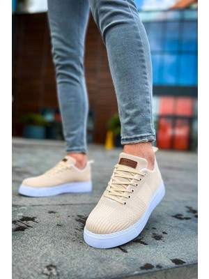 Chekich CH413 Tbt Crew Erkek Ayakkabı Krem