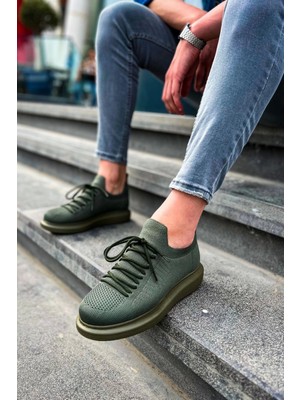 Chekich CH307 Rt Tricot Erkek Ayakkabı Hakı