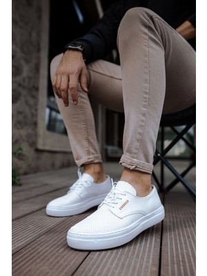 Chekich CH061 Cbt Rex Erkek Ayakkabı Beyaz