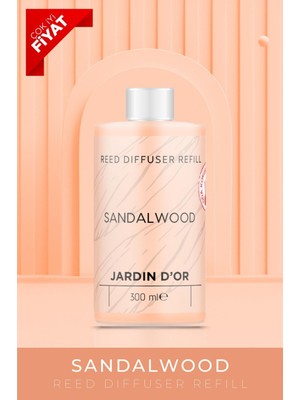 Sandal Ağacı Oda Kokusu Yedek Şişe - 300 ml