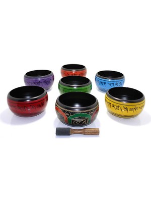 1 Adet Meditasyon Çanı 16 cm Dekoratif Hediyelik