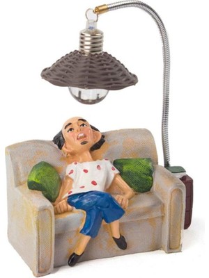 Yorgun Adam Biblo Dekoratif Hediyelik