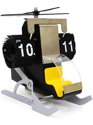 Saat Flip Helicopter Masa Saati Helikopter Model Hediyelik