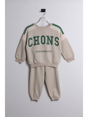 Chons Sloganlı Unisex Çocuk 2'li Takım