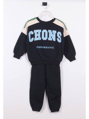 Chons Sloganlı Unisex Çocuk 2'li Takım