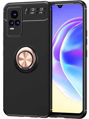 Vivo V21E Kılıf Zore Ravel Silikon Kapak
