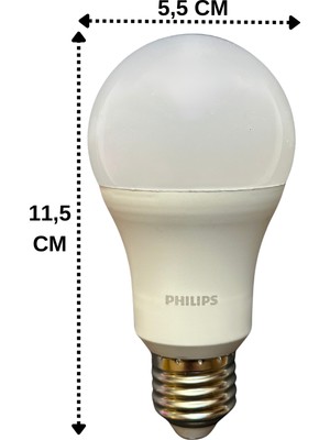 Philips 13W (100W) 6500K (Beyaz Işık) E27 Duylu LED Ampul