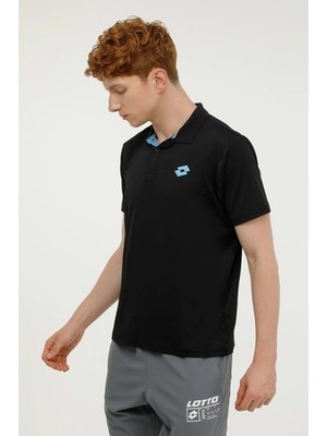 Lotto M-SN953 Stwrt Pl T-Sh 4fx Erkek Kısa Kol T-Shirt - Siyah - S