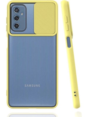 Galaxy M52 Kılıf Zore Lensi Kapak