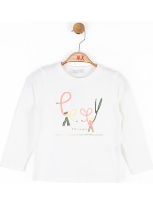 Nk Kids Kız Çocuk Uzun Kollu T-Shirt 37519