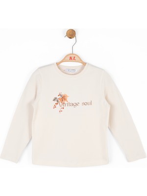 Nk Kids 37501 Kız Çocuk Uzun Kollu T-Shirt