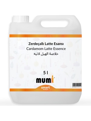 Zerdeçallı Latte Mum Esansı 5 Litre