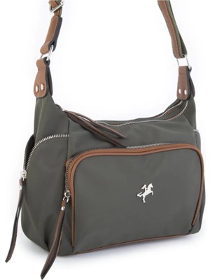 Nas Bag Kadın Yeşil Postacı Çanta