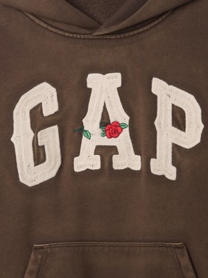 Erkek Çocuk Kahverengi Gap Logo Vintage Soft Western Sweatshirt