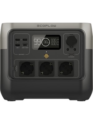 EcoFlow - RIVER 2 Pro Taşınabilir Güç Kaynağı -  768Wh Kapasite, 3x800W (X-Boost 1600W) Çıkış