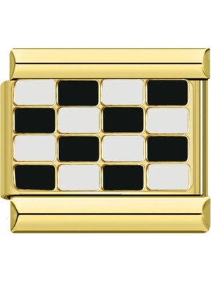 Gold Mosaic Charm