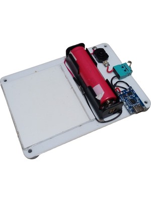 Devre Dünyası LED Panelli Switchli Şarjlı Mıknatısla Monte Edilen Başucu ve Dolap Içi Aydınlatma Gece Lambası