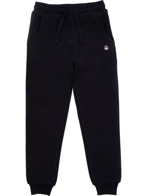 Erkek Benetton Çocuk Eşofman Altı - Siyah