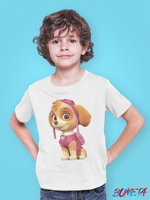 Bumeta Paw Petrol Skye Karakter Characters Çocuk Tişört T-Shirt