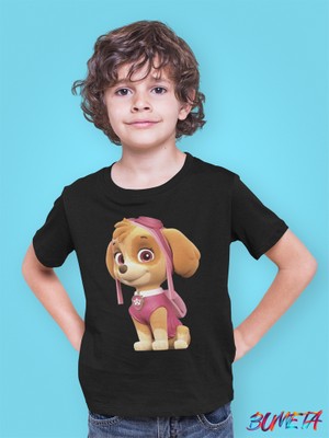 Bumeta Paw Petrol Skye Karakter Characters Çocuk Tişört T-Shirt