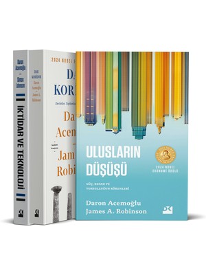 Dar Koridor - Ulusların Düşüşü - İktidar ve Teknoloji 3 Kitap - Daron Acemoğlu