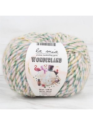 Dervis'İN La Mia Wonderland Ebruli El Örgü Ipi - LW03 - 34222